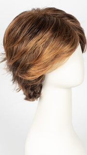 R3329S+ GLAZED AUBURN | Rich Dark Auburn with Pale Ginger Blonde Hightlights