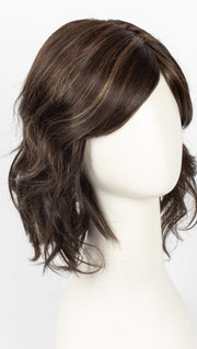 COFFEE-LATTE | Dark Brown with Evenly Blended Honey Brown Highlights