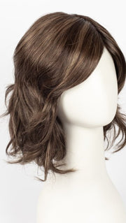 MARBLE-BROWN-R | Medium Brown Evenly Blended with Light Honey Brown With Dark Roots