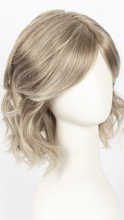 ICE-BLOND | Ashy Blonde Base with White Gold Tips with Highlights Around Face