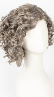 39F38 | Light Natural Ash Brown with 75% Grey Front, graduating to Medium Brown with 35% Grey Nape