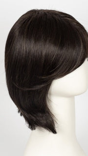RL2/4 OFF BLACK | Black Evenly Blended with Dark Brown Highlights