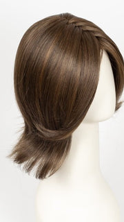 RL6/8 DARK CHOCOLATE | Medium Brown Evenly Blended with Warm Medium Brown