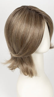 SS12/22 SHADED CAPPUCCINO | Light Golden Brown Evenly Blended with Cool Platinum Blonde Highlights and Dark Roots
