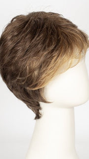 R9F26 MOCHA FOIL | Warm Medium Brown with Medium Golden Blonde Highlights Around the Face
