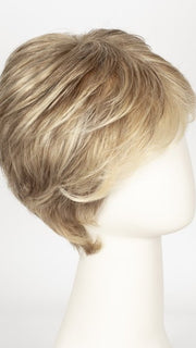 R1621S+ GLAZED SAND | Dark Natural Blonde with Cool Ash Blonde Highlights on Top