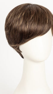 MARBLE-BROWN-R | Medium Brown Evenly Blended with Light Honey Brown With Dark Roots