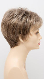 SPARKLING CHAMPAGNE | Medium Brown roots with overall Strawberry Blonde base and soft Golden Blonde highlights