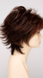CHOCOLATE CHERRY | Dark Brown roots with overall Medium Brown base with Deep Red highlights
