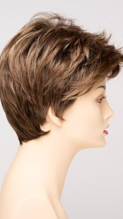 TOASTED SESAME | Medium Brown roots with overall Warm Cinnamon base and Golden Blonde highlights
