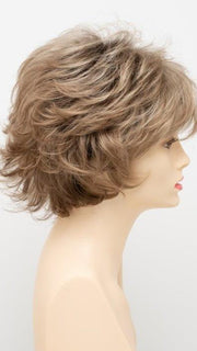 SPARKLING CHAMPAGNE | Medium Brown roots with overall Strawberry Blonde base and soft Golden Blonde highlights