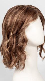 FS27 | Medium Red-Gold Brown and Light Red-Gold Blonde Blend with Light Red-Gold Blonde Bold Highlights