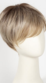PEARL-BLONDE-ROOTED 101.15.12 | Pearl Platinum, Light Ash Blonde, and Lightest Brown blend with Dark Shaded Roots