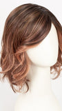 ROSEWOOD ROOTED | Medium Brown, Caramel, and Rose Gold blend with Shaded Roots