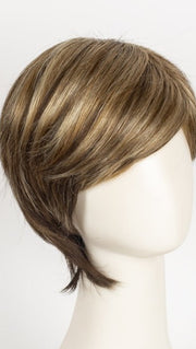 CHOCOLATE-FROST | Dark Brown Base with Honey Blonde and Platinum Highlights