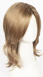 DESERT-SAND-R | Soft Sandy Blonde with Dark Brown Roots