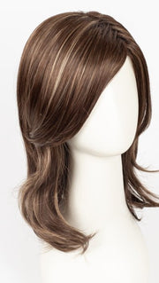 AUBURN-SUGAR-R | Rooted Dark with a Medium Auburn base with a Dark Strawberry Blonde highlight