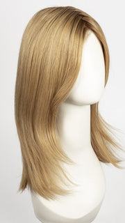 14/26S10 | Light Gold Blonde and Medium Red-Gold Blonde Blend, Shaded with Light Brown