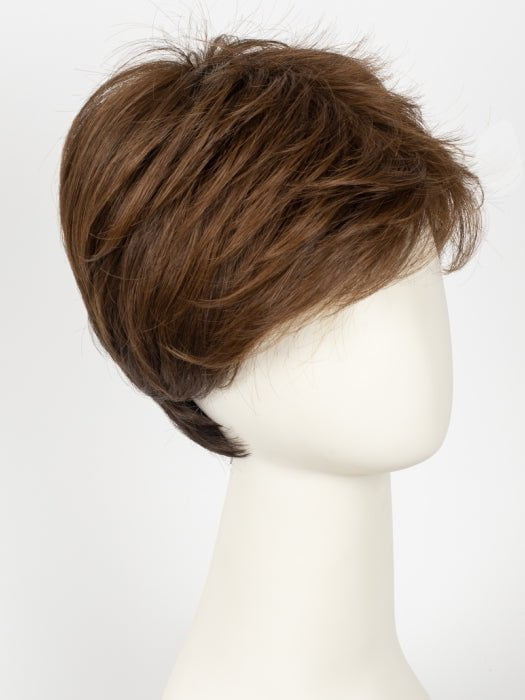 CINNAMON-BROWN-LIGHTED 6.30.33 | Dark Brown and Dark/Light Auburn blend with Shaded Roots