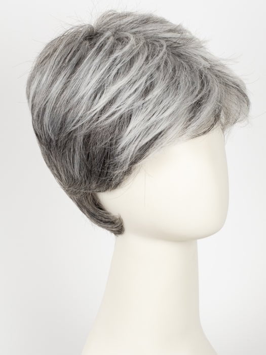 SALT/PEPPER-MIX 44.61.39 | Dark Brown and 35% Grey blend with Pure White Highlights 