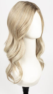  RL19/23SS SS BISCUIT | Light Ash Blonde Evenly Blended with Cool Platinum Blonde with Dark Roots