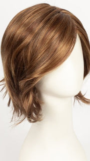 R3025S+ GLAZED CINNAMON | Medium Auburn with Ginger Blonde Highlights on Top