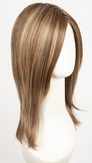 LIGHT BERNSTEIN ROOTED 12.27.26 | Lightest Brown and Dark Strawberry Blonde with Light Golden Blonde Blend and Shaded Roots