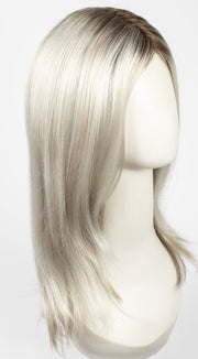 MILKY-OPAL | A Blend of Creamy Blonde and White Blonde Rooted with Warm Brown