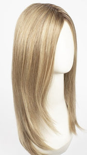 SANDY BLONDE ROOTED 16.22.20 | Medium Blonde, Light Neutral Blonde, and Light Strawberry Blonde Blend with Shaded Roots