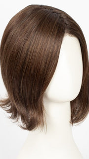 CHOCOLATE ROOTED 8.30.27 | Medium Brown and Light Auburn with Dark Strawberry Blonde Blend and Shaded Roots
