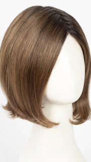 NUT BROWN ROOTED 12.830.9 | Lightest Brown and Medium Brown with Light Auburn and Medium Warm Brown Blend with Shaded Roots