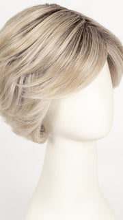 RL16/22SS SHADED ICED SWEET CREAM | Pale Blonde with Slight Platinum Highlighting with Dark Roots