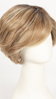 SS14/22 SHADED WHEAT | Dark Blonde Evenly Blended with Platinum Blonde with Dark Roots