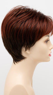 CHOCOLATE CHERRY | Dark Brown roots with overall Medium Brown base with Deep Red highlights