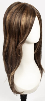 FS6/30/27 TOFFEE TRUFFLE | Brown, Medium Red-Gold, Medium Red-Gold Blonde Blend with Medium Gold Blonde Bold Highlights