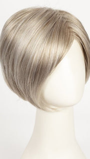 101F48T | Soft White Front, Light Brown with 75% Grey Blend with Soft White Tips