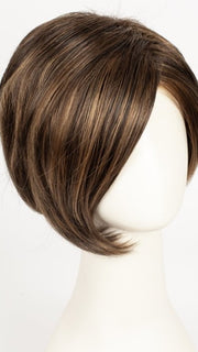 FS6/30/27 TOFFEE TRUFFLE | Brown, Medium Red-Gold, Medium Red-Gold Blonde Blend with Medium Gold Blonde Bold Highlights