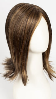6F27 CARAMEL RIBBON | Brown with Strawberry Blonde Highlights