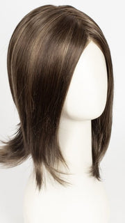 8RH14 HOT COCOA | Medium Brown with 33% Medium Ash Blonde Highlights