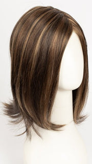 FS6/30/27 TOFFEE TRUFFLE | Brown, Medium Red-Gold, Medium Red-Gold Blonde Blend with Medium Gold Blonde Bold Highlights
