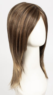 CHOCOLATE-TWIST | Cappucino Base, Coppery Blond Highlights and Tipped Ends