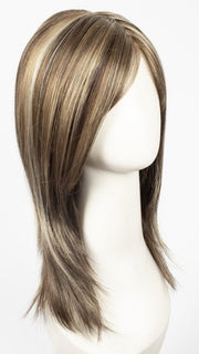 CHOCOLATE-FROST | Dark Brown Base with Honey Blonde and Platinum Highlights