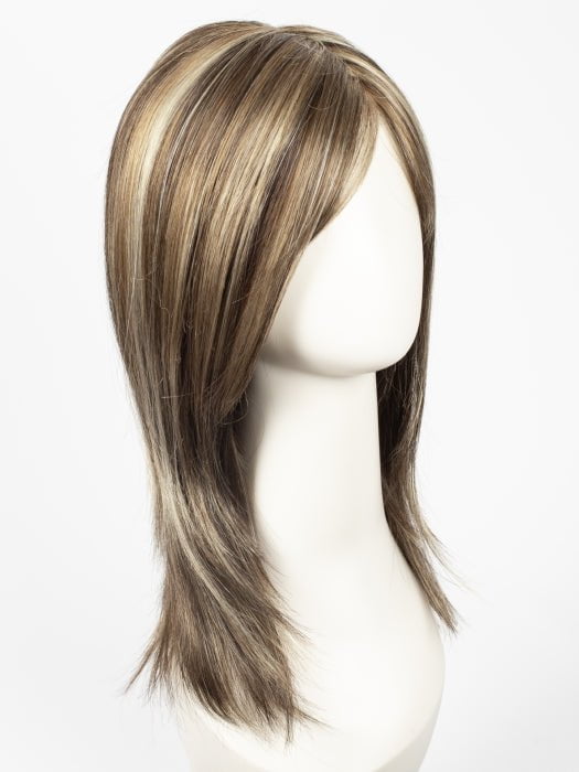 CHOCOLATE-FROST | Dark Brown Base with Honey Blonde and Platinum Highlights