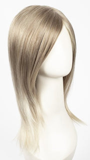 ICE-BLOND | Ashy Blonde Base with White Gold Tips with Highlights around face