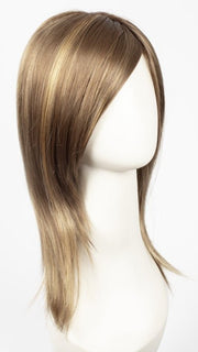 MOCHACCINO-R | Dark Roots with Light Brown base and Strawberry Blonde Highlights