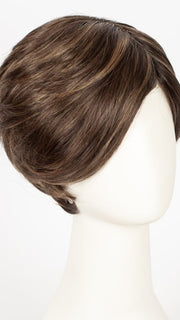 MARBLE-BROWN-R | Medium Brown Evenly Blended with Light Honey Brown With Dark Roots