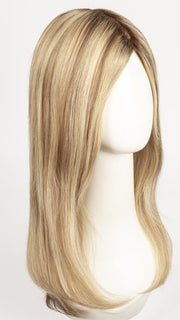 12FS12 MALIBU BLONDE | LIght Gold Brown, Light Natural Gold Blonde, Pale Natural Gold-Blonde Blend, Shaded with Light Gold Brown
