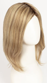 12FS12 MALIBU BLONDE | LIght Gold Brown, Light Natural Gold Blonde, Pale Natural Gold-Blonde Blend, Shaded with Light Gold Brown