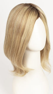 12FS8 SHADED PRALINE | Light Gold Brown, Light Natural Gold Blonde & Pale Natural Gold-Blonde Blend, Shaded with Medium Brown