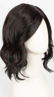 RL2/4 OFF BLACK | Black Evenly Blended with Dark Brown Highlights